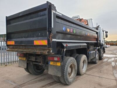 2010 RENAULT KERAX 370 DXI Grabloader 8x4 - 4