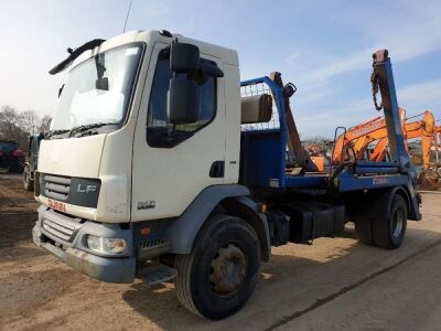 2009 DAF LF55 250 Telescopic Skiploader 4x2