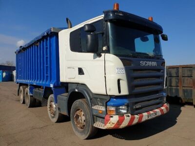 2007 SCANIA R420 Bulk Alloy BodyTipper 8x4