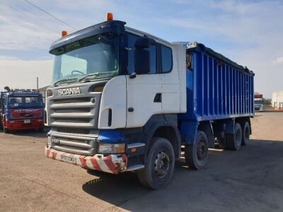 2007 SCANIA R420 Bulk Alloy BodyTipper 8x4 - 2