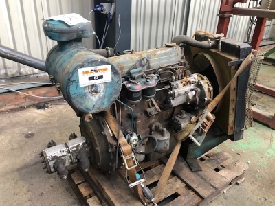 4 Cyl Ford Diesel Engine c/w Hydraulic Pump