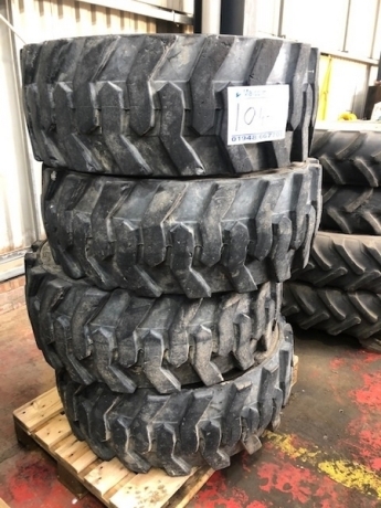4 of 385 / 65 – 225 Plant Tyres + Rims