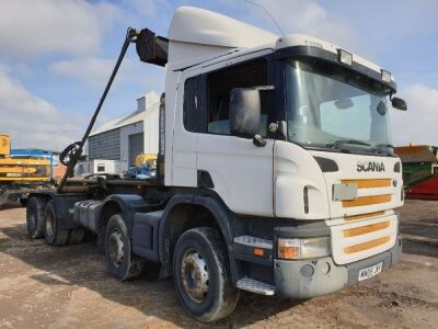 2005 SCANIA P420 Drawbar Hookloader