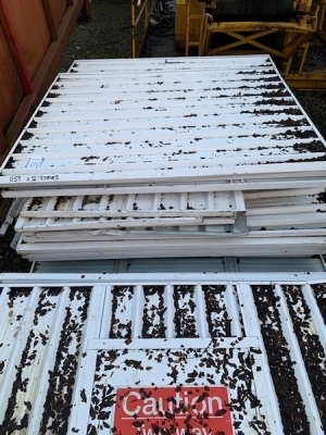 Qty of Solid Temporary Fencing Panels - 2