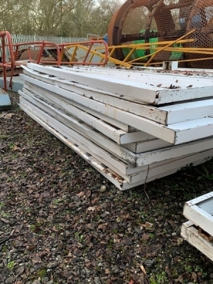 Qty of Solid Temporary Fencing Panels - 4