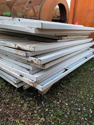 Qty of Solid Temporary Fencing Panels - 5