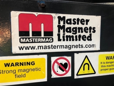 2010 Master Magnets ECS125 R Type Eddy Current Separator - 2