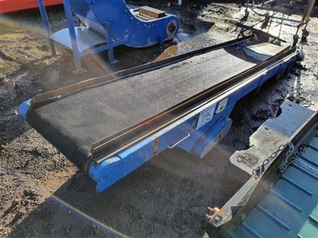 2013 Portable Conveyors Ltd 2.86/700 Electric Driven Conveyor, 540mm Belt, S/n: GLWX1003