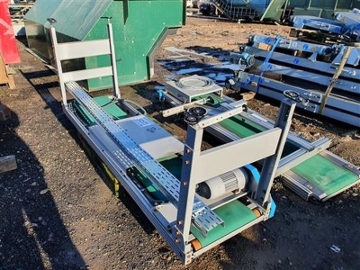 2 x Electric Driven Conveyors, 420mm Belts - 11