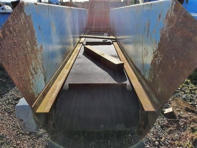 1991 OK Engineering Electric Driven Feed Conveyor, 600mm Belt - 3