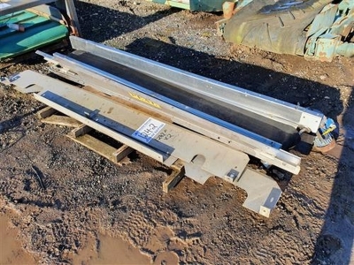 2 x Electric Driven Feed Conveyors - 2