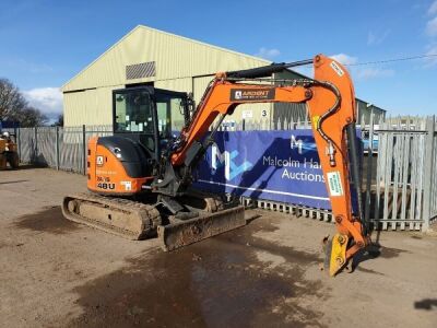 2017 Hitachi ZX48U-5A CLR Mini Digger