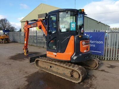 2017 Hitachi ZX48U-5A CLR Mini Digger - 3