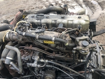 Renault 4cy Engine, Gearbox, Front Axle and Chassis Section  - 4