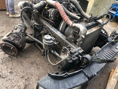 Renault 4cy Engine, Gearbox, Front Axle and Chassis Section  - 7