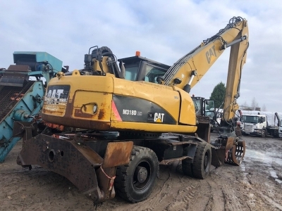 2010 CAT M318DMH Wheeled Waste Handler - 10