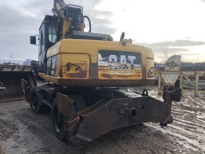 2010 CAT M318DMH Wheeled Waste Handler - 11