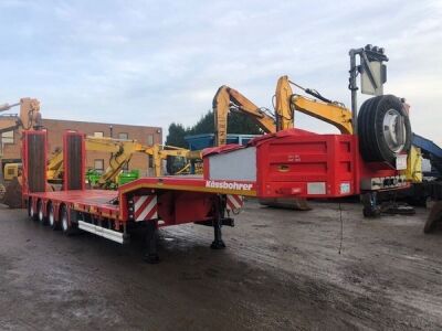 2020 Kassbohrer 4 Axle Double Extender Low Loader