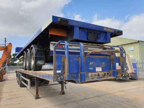 2006 Montracon Triaxle Flat Trailer