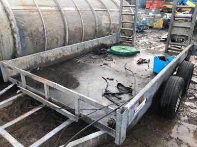 Indespension Tandem Axle Drawbar Plant Trailer  - 2