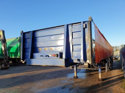 2004 Fruehauf Triaxle Brick Crane Trailer  - 5