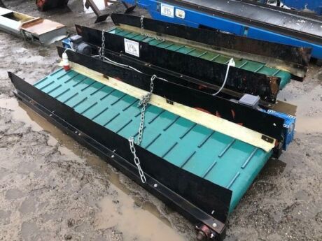 2 x Electric Driven Conveyor, 520mm Belt