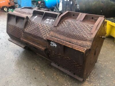 Untha TR3200 Shredder Barrel + Counter Plate