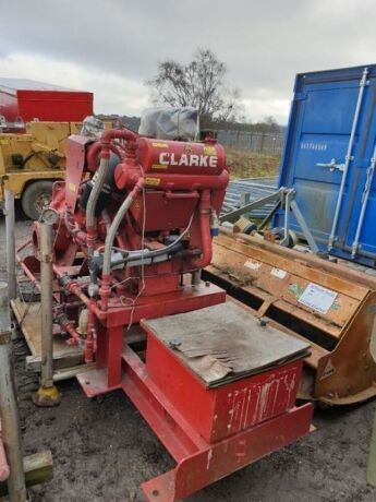 Clarke Frame Mounted Water Pump