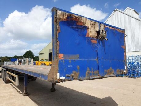 2008 SDC Triaxle Flat Trailer