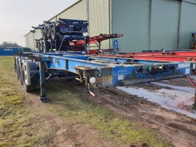 2006 SDC Triaxle Skeletal Trailer