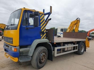 2000 DAF 55 210 4x2 Crane Flat