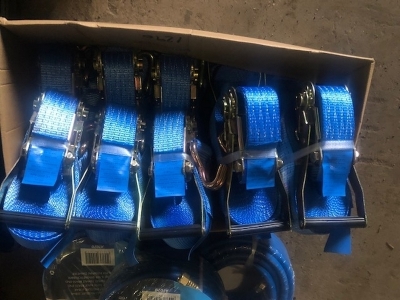 10 x 5 ton Ratchet Straps