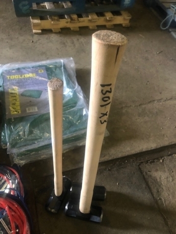 3 x Large Sledge Hammers