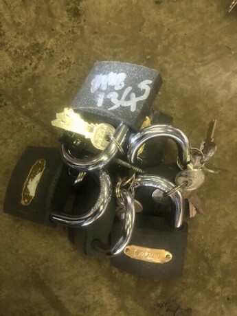 6 x Large Padlocks