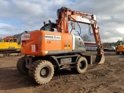 2010 Hitachi ZX140 Wheeled Excavator - 4