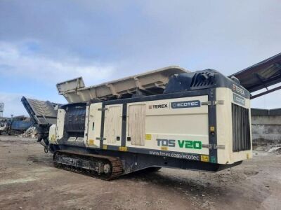 2019 Terex TDS V20 Ecotech Vecoplan Medium Speed Shredder