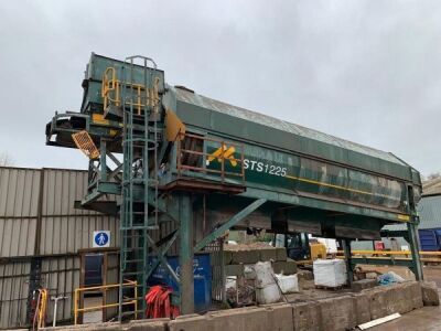 2012 MK Group STS1225 Static Waste Trommel c/w Conveyors - 2