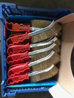 Box of Wire Brushes