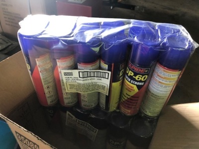 2 x 24 Piece Boxes of Lube-Spray