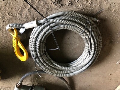 1 x New/Unused Winch Cable - 28m x 13mm - 2