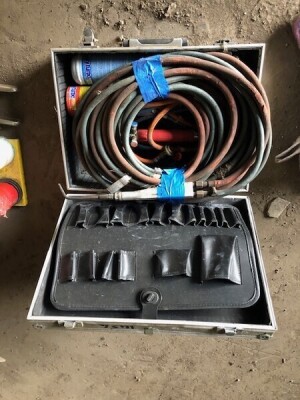 Boxed Welding Gear, Gas Welding Gun