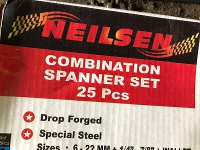 2 x 25-Piece Combination Spanner Sets - 2