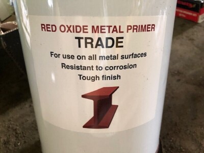 5 Litres of Red Oxide