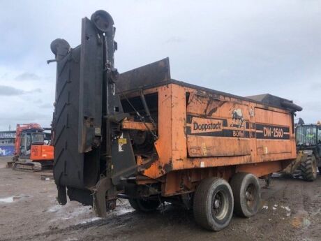 2007 Doppstadt DW 2560 B Tandem Axle Drawbar Shredder