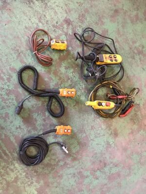 5 x Vehicles Tail Lift, Plug in Remote Control Cables