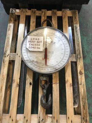 Suspended Weighing Scales Hook