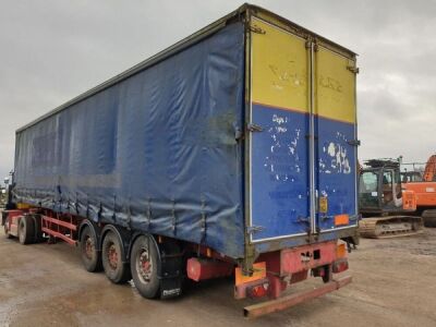 2003 M & G Triaxle Curtainside Trailer  - 4