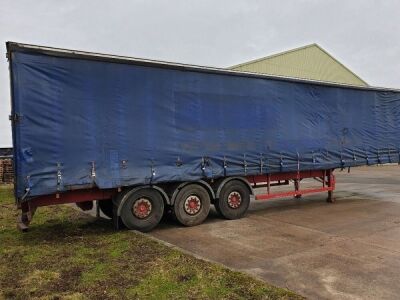 2003 M & G Triaxle Curtainside Trailer  - 5