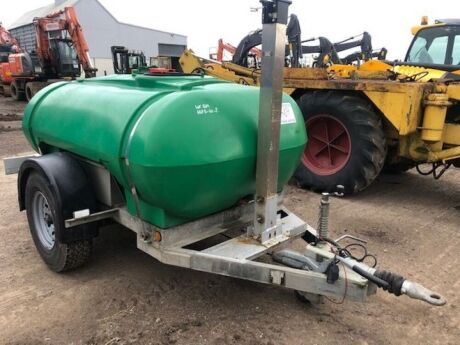 Trailer Engineering Single Axle Drawbar Water Bowser