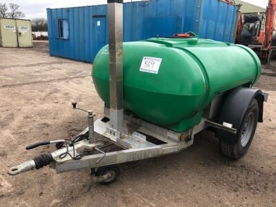 Trailer Engineering Single Axle Drawbar Water Bowser - 2